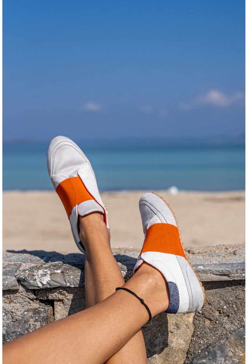 Guki35 Kadın Beyaz Günlük Rahat Vegan Beauty Sneaker Gk-Spica028