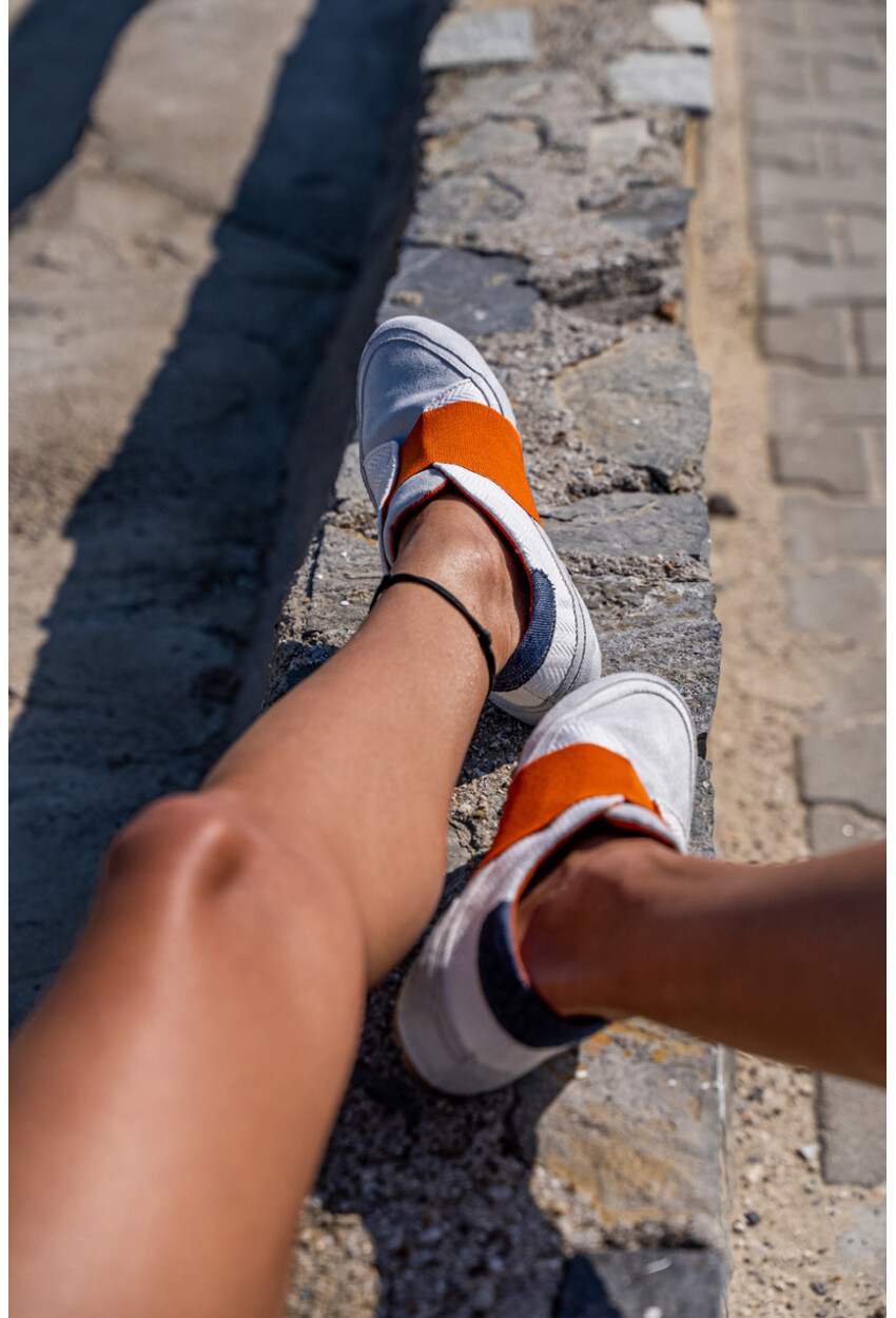 Guki35 Kadın Beyaz Günlük Rahat Vegan Beauty Sneaker Gk-Spica028