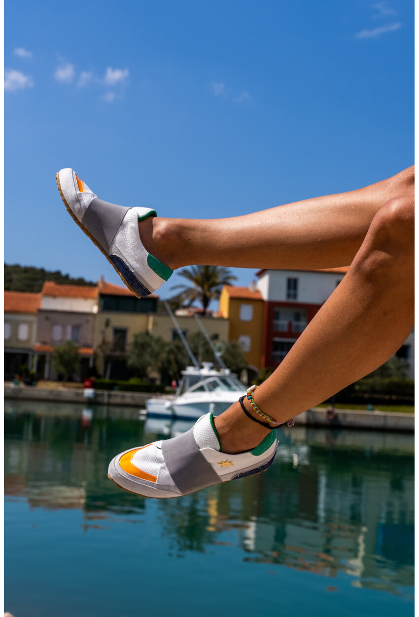 Guki35 Kadın Beyaz Günlük Rahat Vegan Joy Sneaker Gk-Capella005