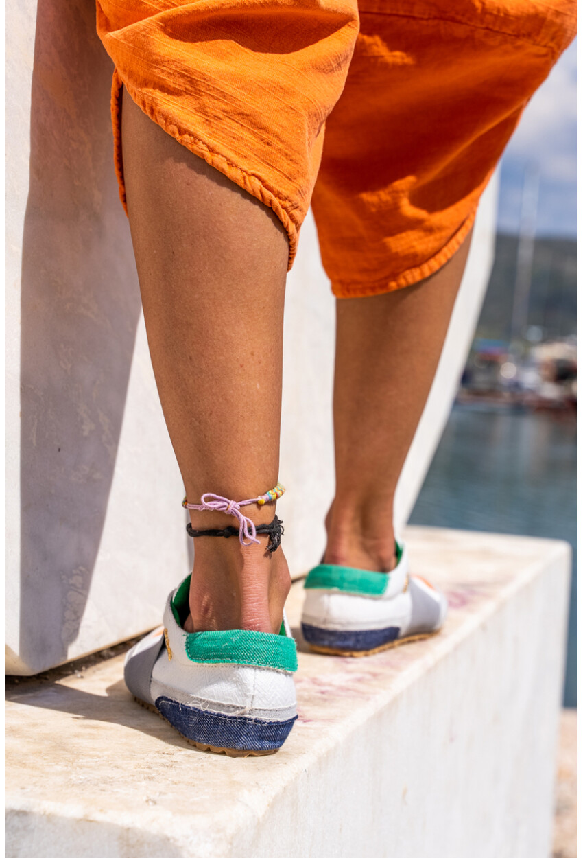 Guki35 Kadın Beyaz Günlük Rahat Vegan Joy Sneaker Gk-Capella005