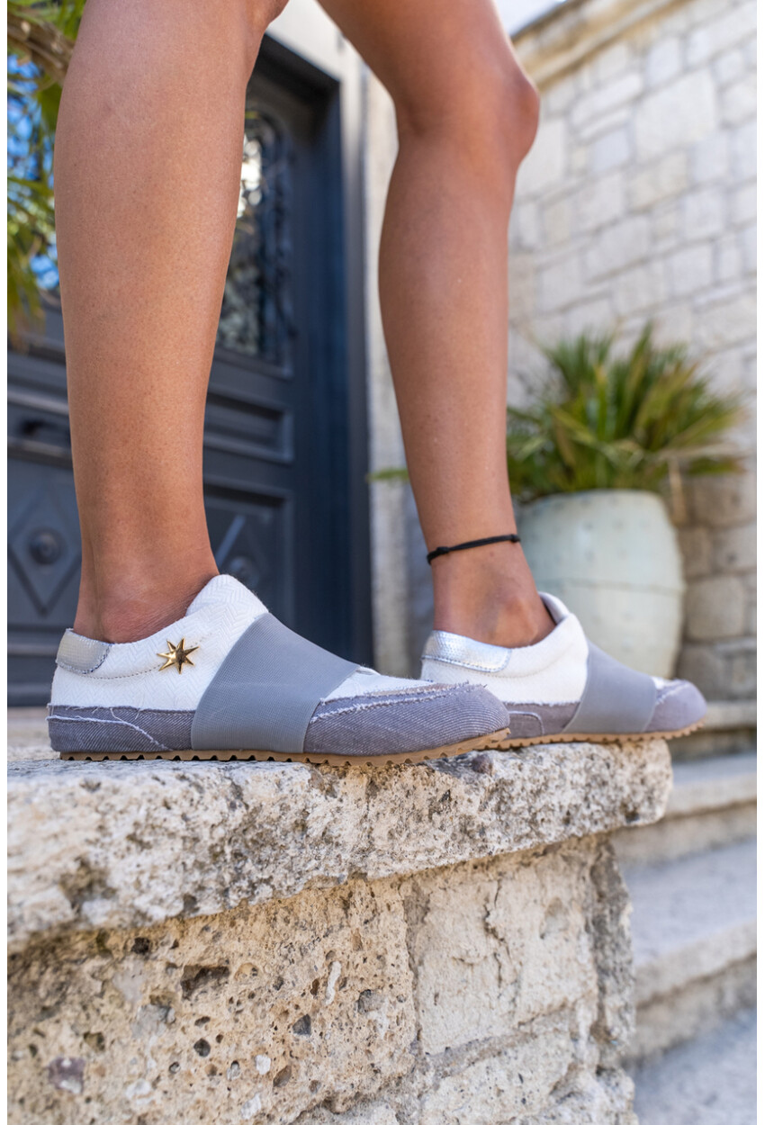 Guki35 Kadın Beyaz Günlük Rahat Vegan Magic Sneaker Gk-Capella001