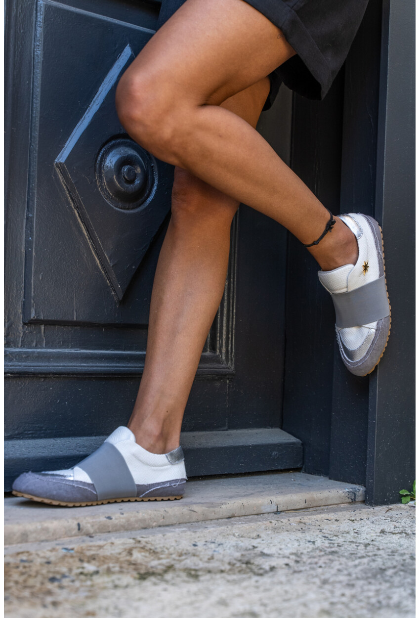 Guki35 Kadın Beyaz Günlük Rahat Vegan Magic Sneaker Gk-Capella001