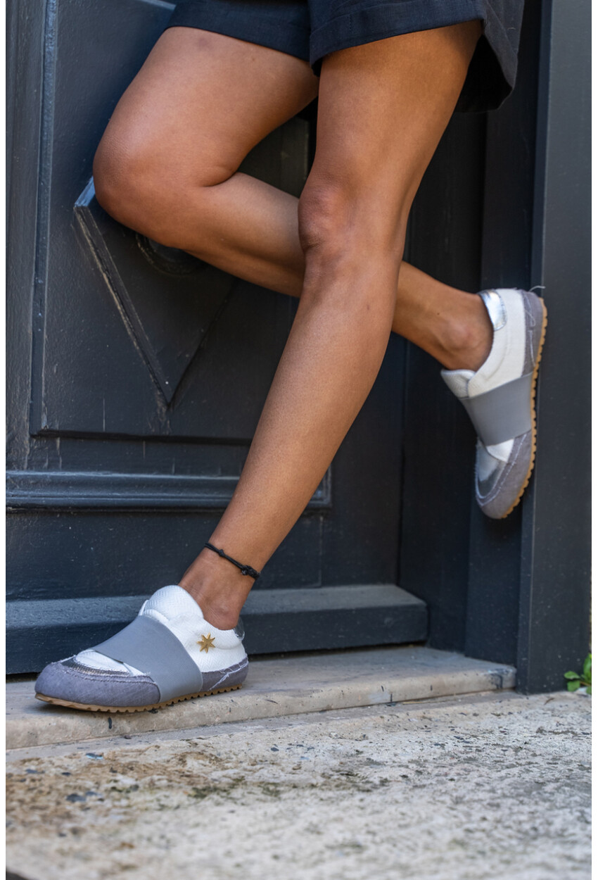Guki35 Kadın Beyaz Günlük Rahat Vegan Magic Sneaker Gk-Capella001