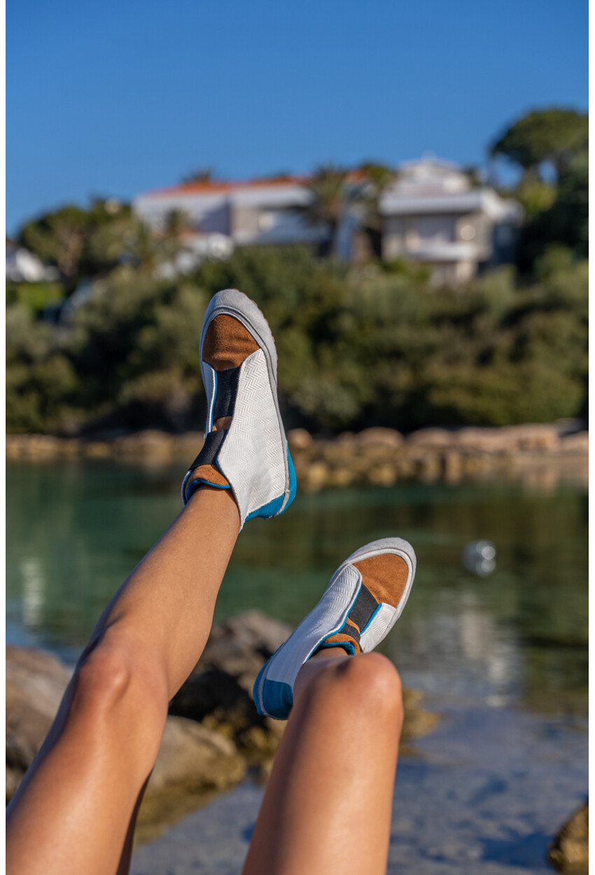Guki35 Kadın Beyaz Günlük Rahat Vegan World High Top Sneaker Gk-Puppis019