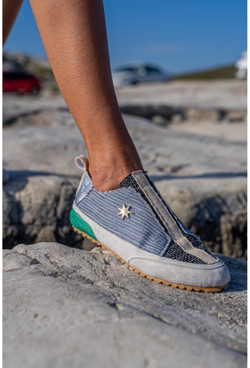 Guki35 Kadın Gri Günlük Rahat Vegan Dreamer Sneaker Gk-Rigel024