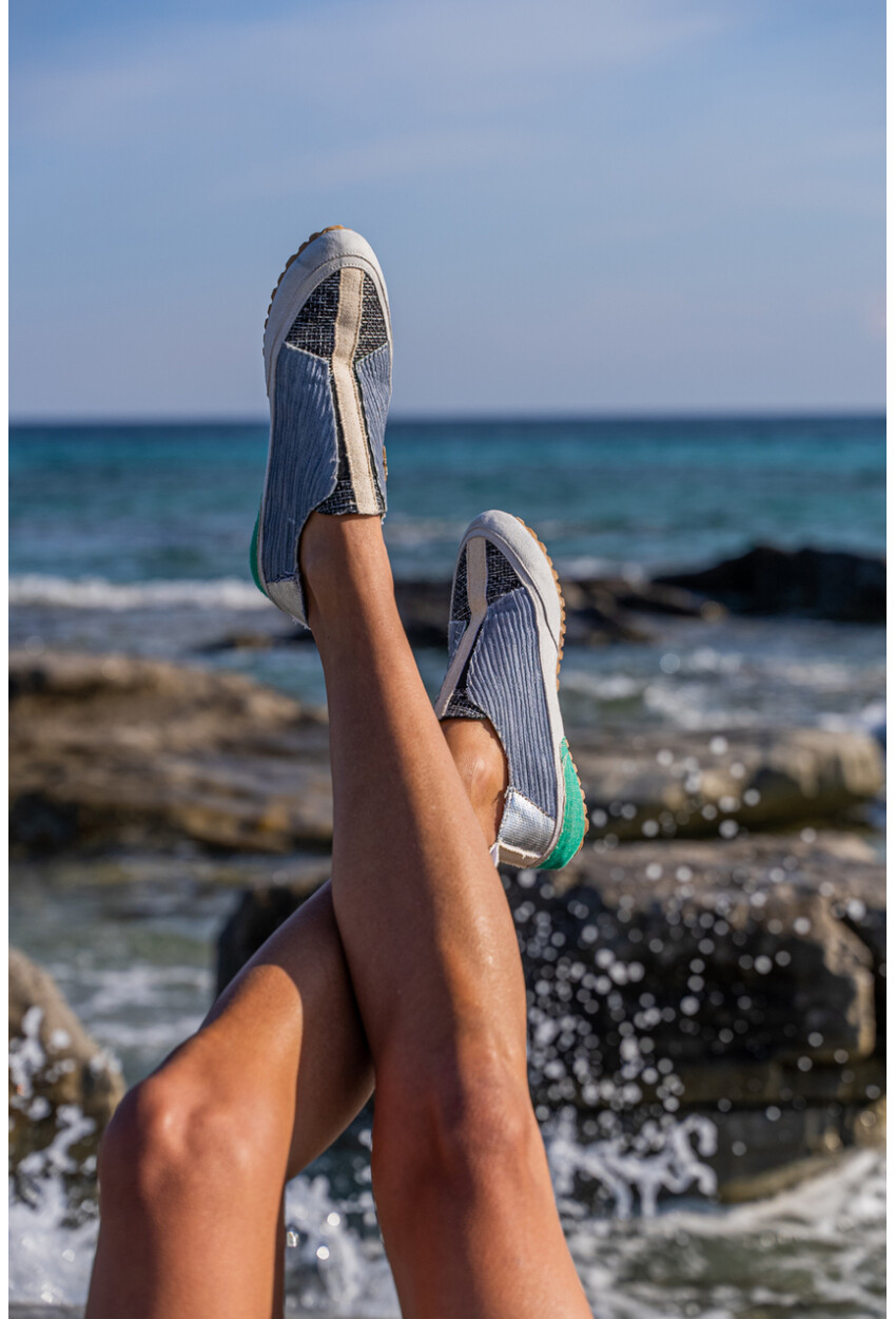 Guki35 Kadın Gri Günlük Rahat Vegan Dreamer Sneaker Gk-Rigel024