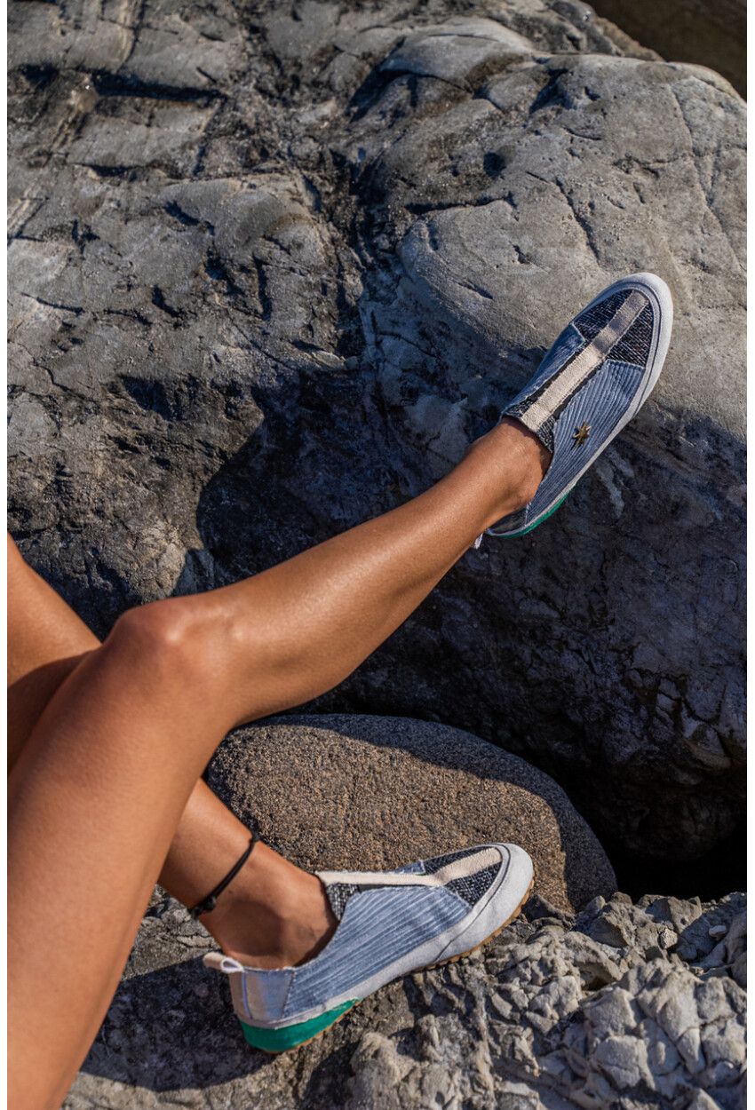 Guki35 Kadın Gri Günlük Rahat Vegan Dreamer Sneaker Gk-Rigel024