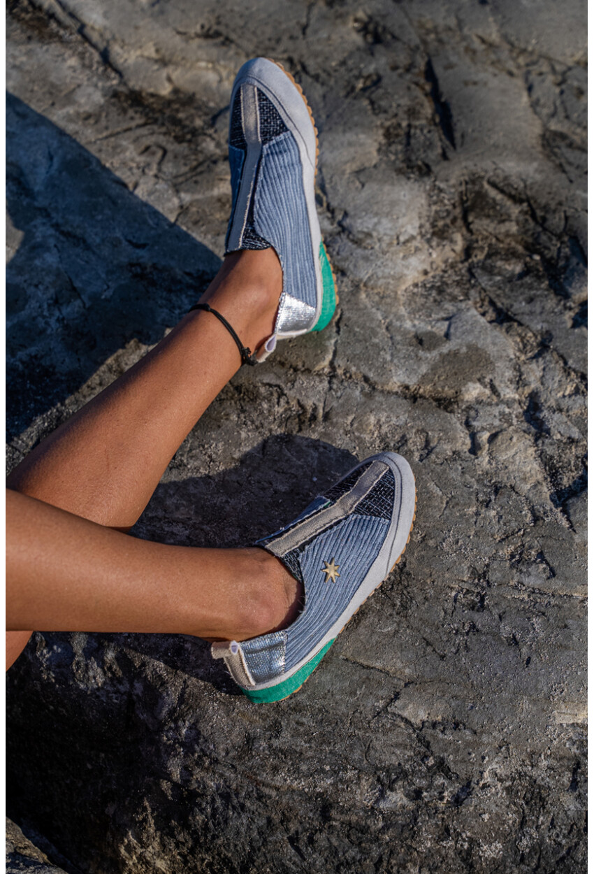 Guki35 Kadın Gri Günlük Rahat Vegan Dreamer Sneaker Gk-Rigel024