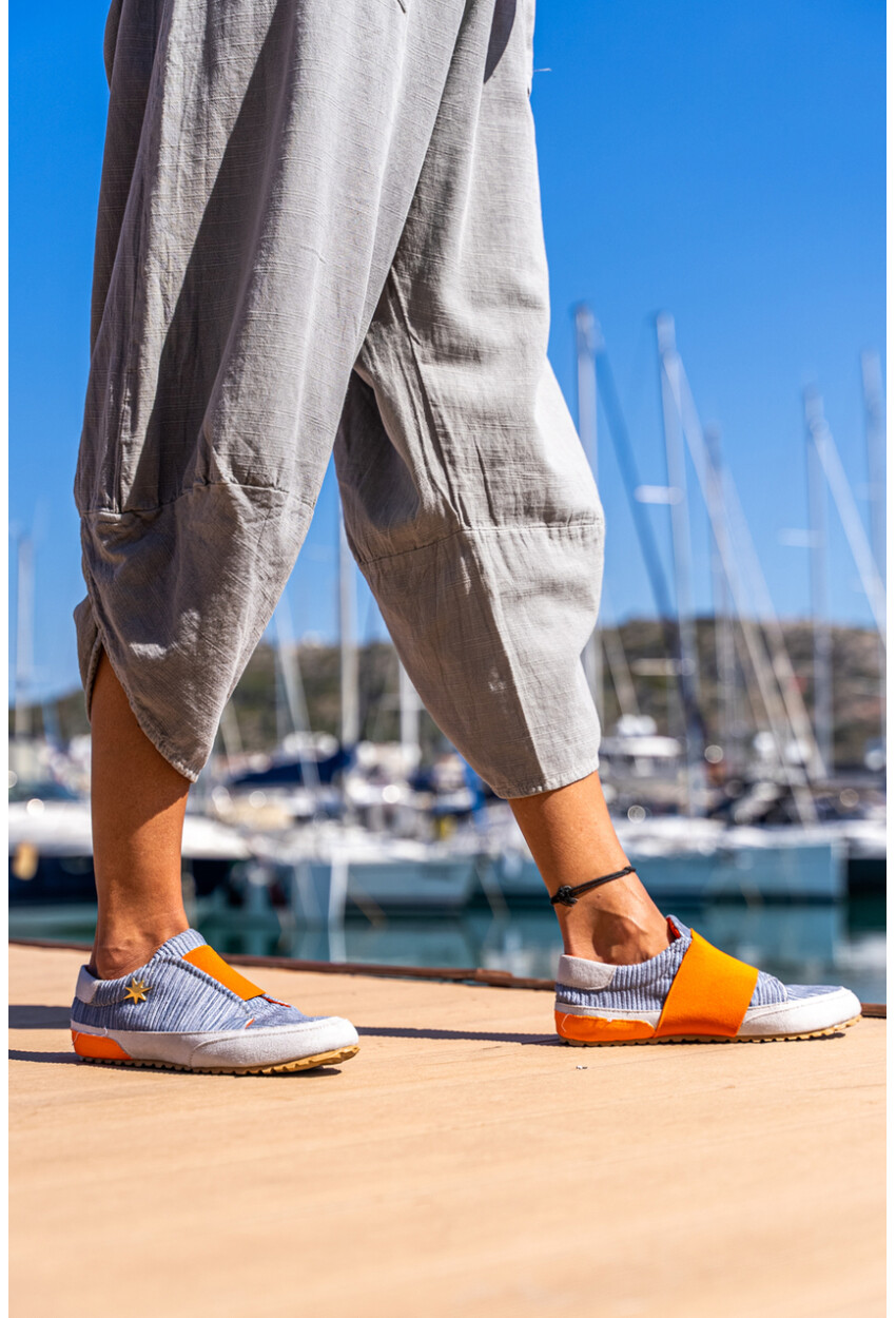 Guki35 Kadın Gri Günlük Rahat Vegan Everyone Sneaker Gk-Spica026