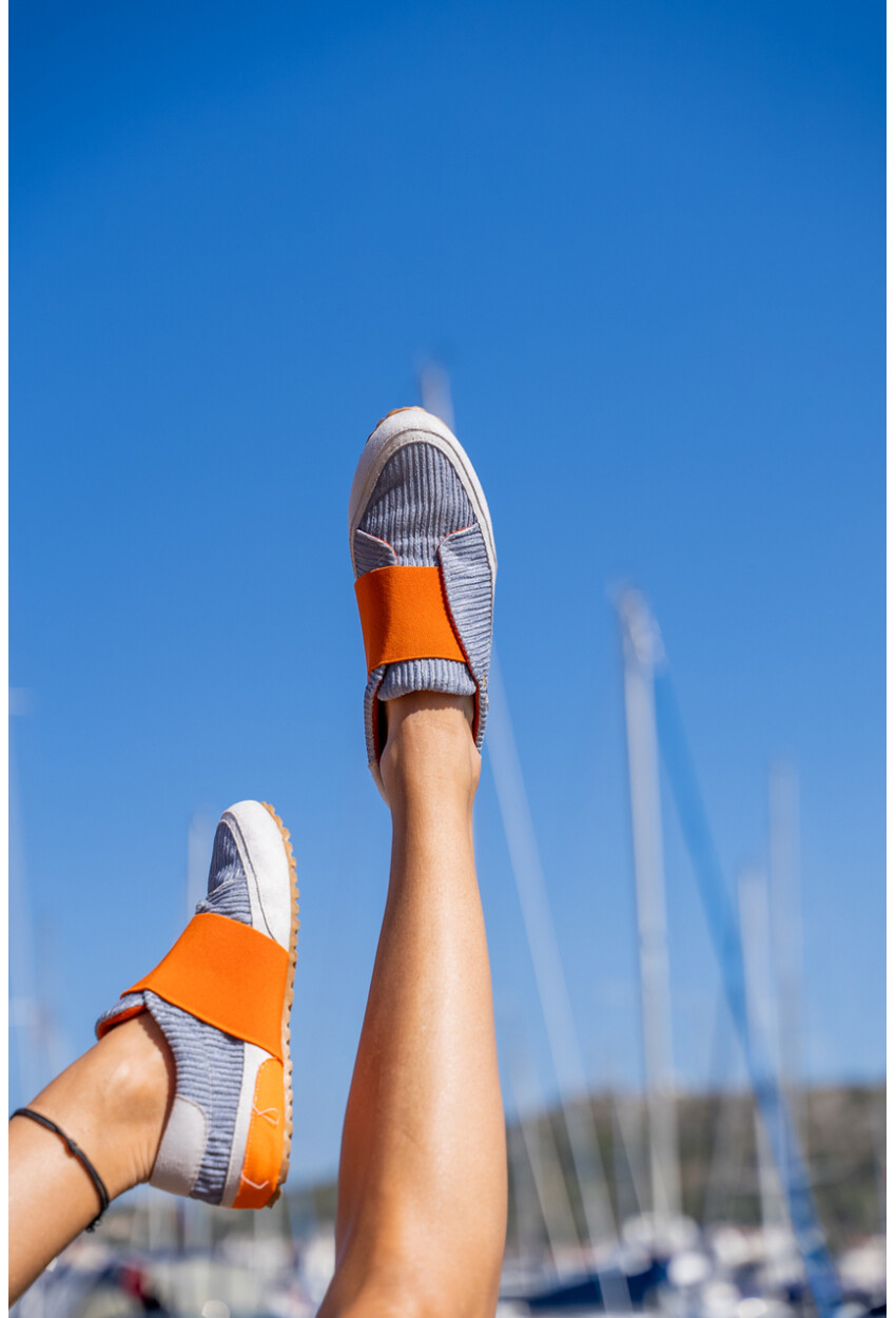 Guki35 Kadın Gri Günlük Rahat Vegan Everyone Sneaker Gk-Spica026