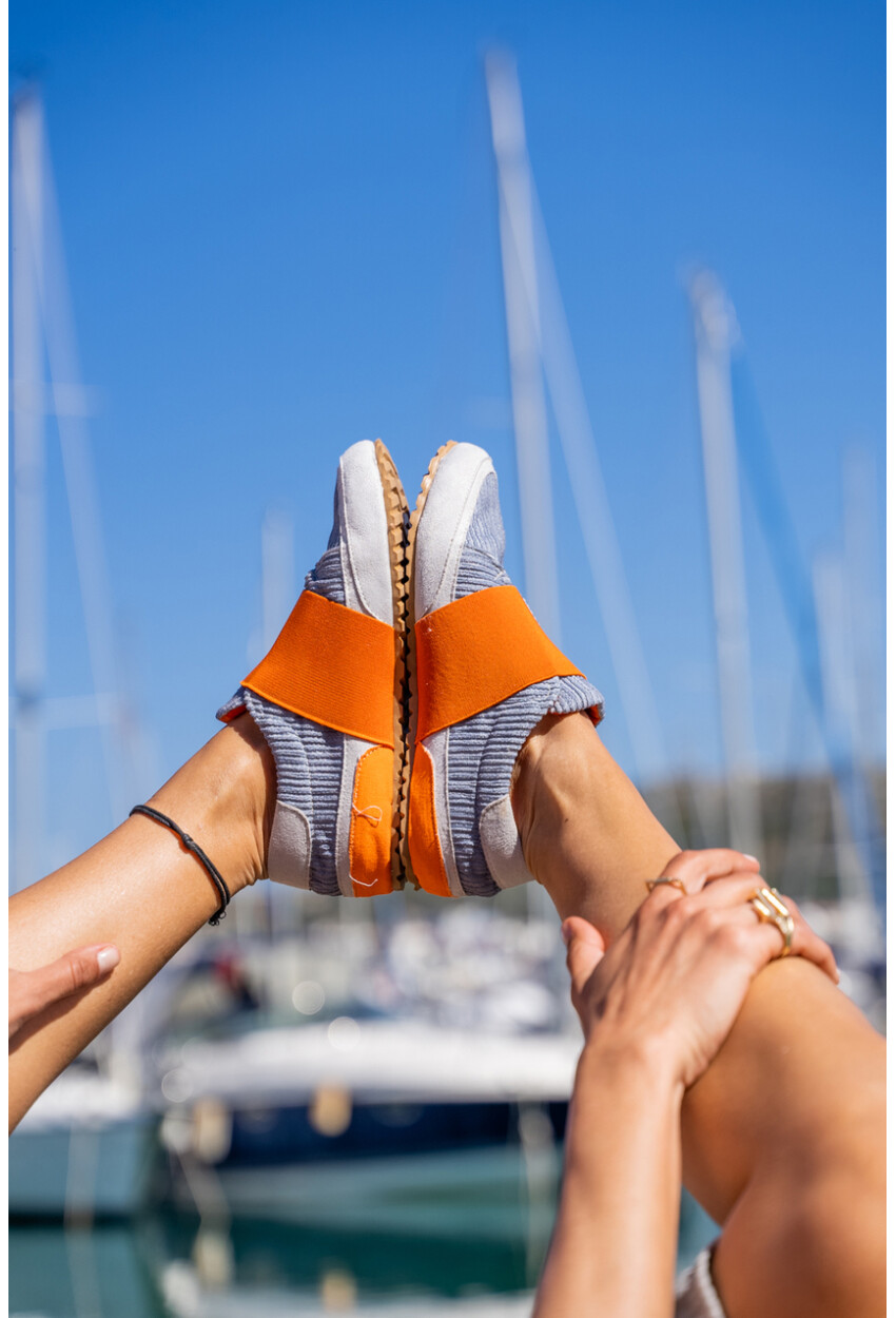 Guki35 Kadın Gri Günlük Rahat Vegan Everyone Sneaker Gk-Spica026