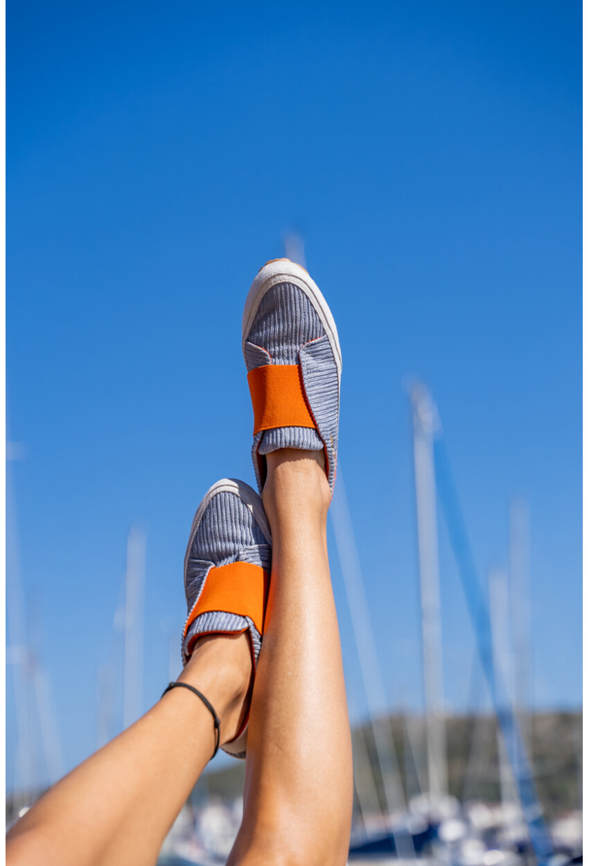 Guki35 Kadın Gri Günlük Rahat Vegan Everyone Sneaker Gk-Spica026