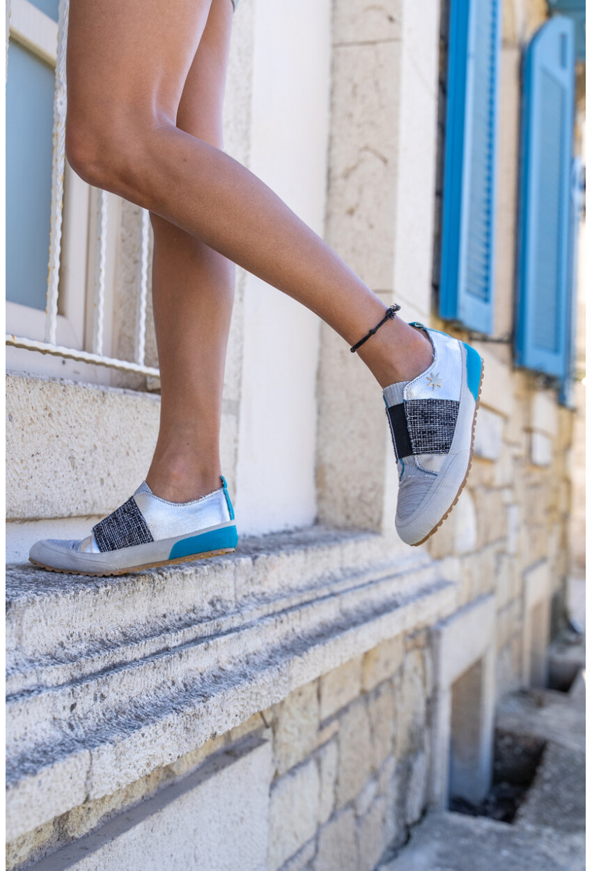 Guki35 Kadın Gri Günlük Rahat Vegan Light Sneaker Gk-Orionis013
