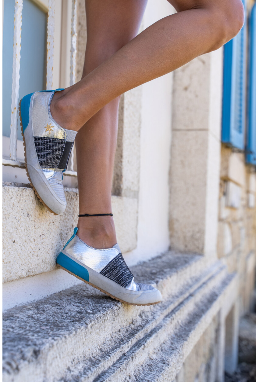 Guki35 Kadın Gri Günlük Rahat Vegan Light Sneaker Gk-Orionis013