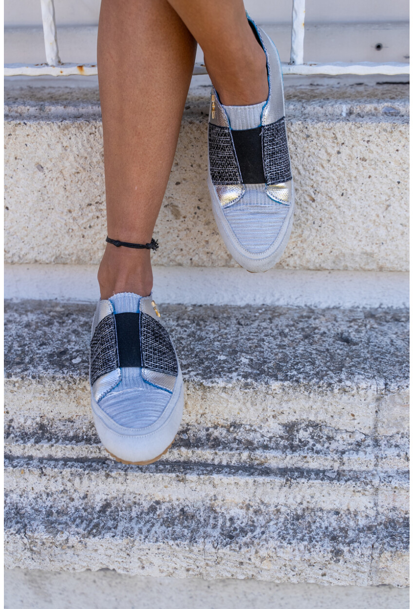 Guki35 Kadın Gri Günlük Rahat Vegan Light Sneaker Gk-Orionis013