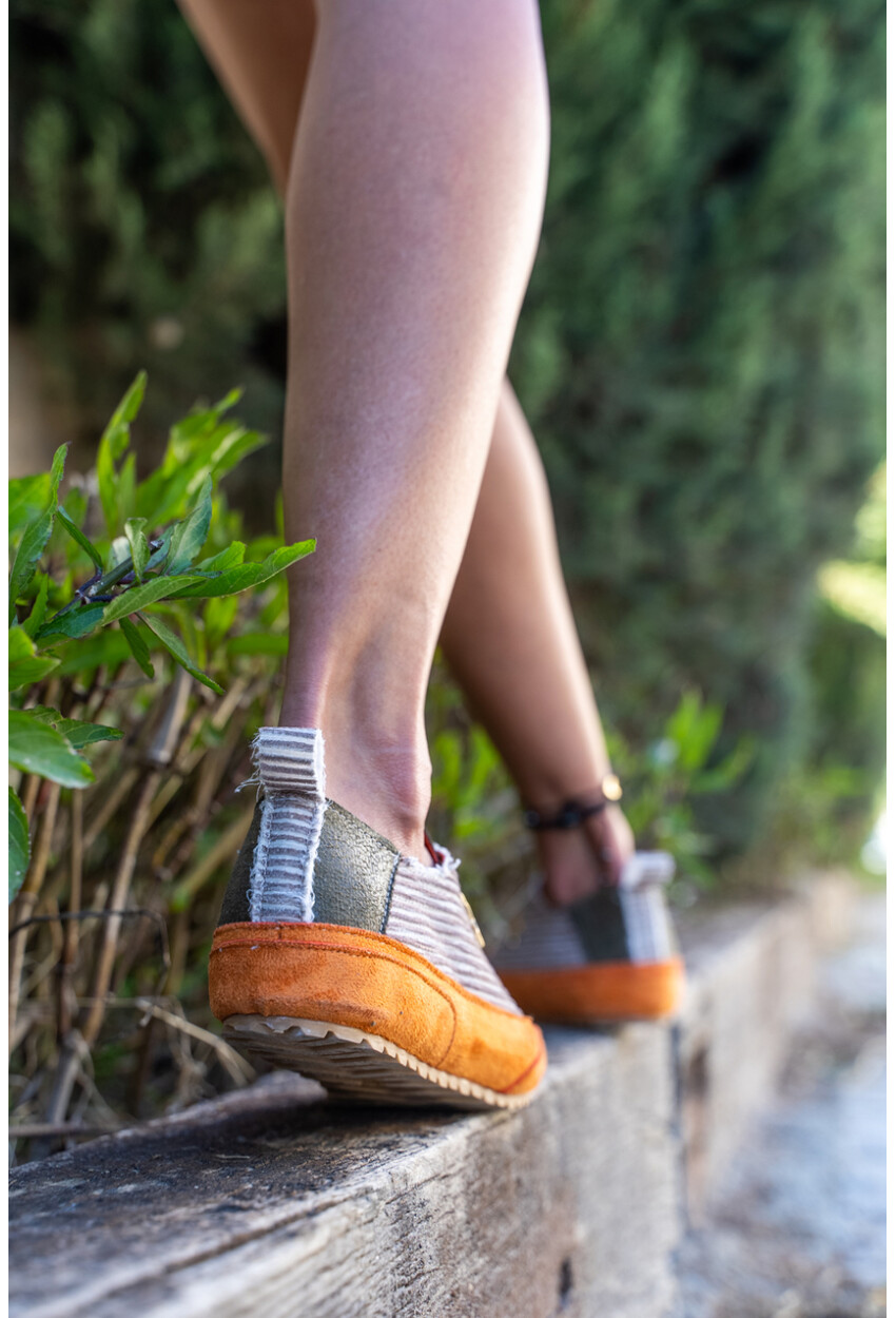 Guki35 Kadın Haki Günlük Rahat Vegan Trust Sneaker Gk-Rigel023
