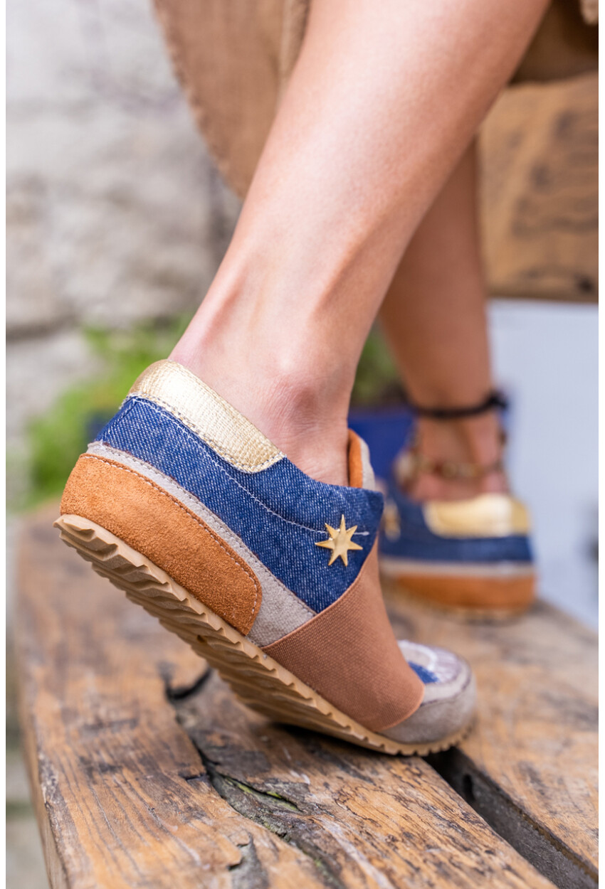 Guki35 Kadın Lacivert Günlük Rahat Vegan Brave Sneaker Gk-Capella002