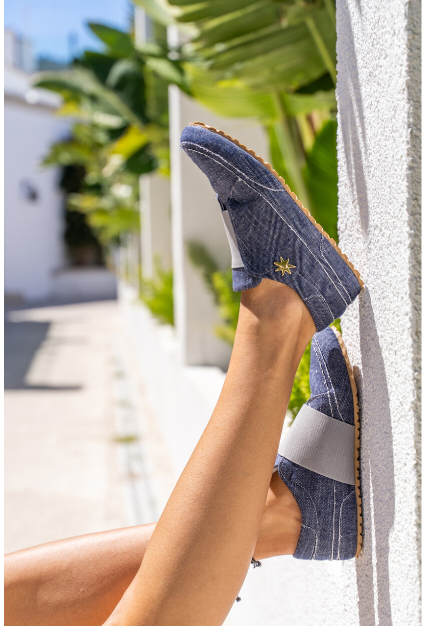 Guki35 Kadın Lacivert Günlük Rahat Vegan Whole Sneaker Gk-Spica030