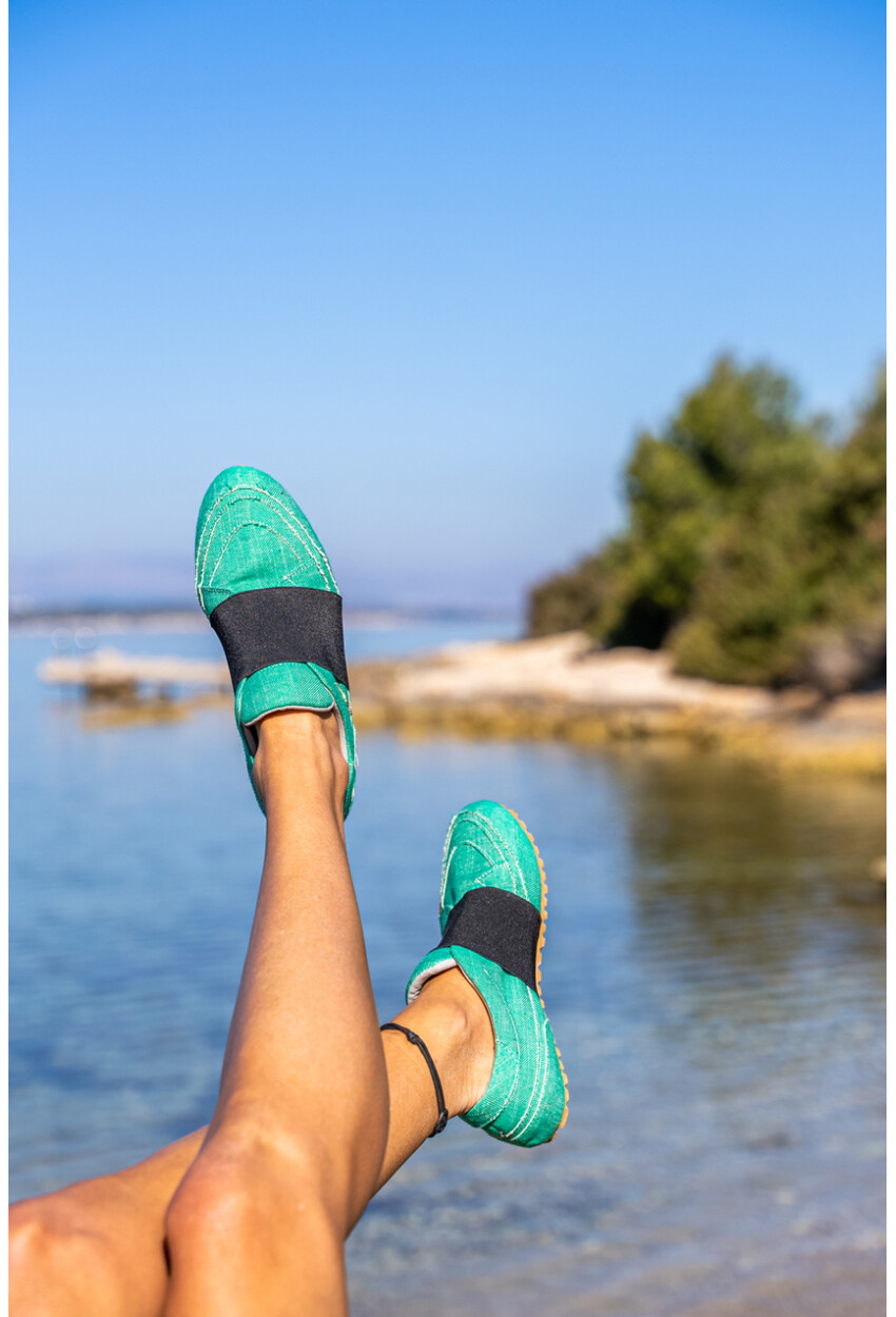Guki35 Kadın Yeşil Günlük Rahat Vegan Life Sneaker Gk-Capella003