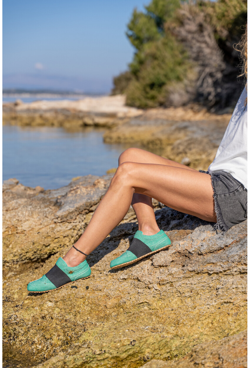 Guki35 Kadın Yeşil Günlük Rahat Vegan Life Sneaker Gk-Capella003