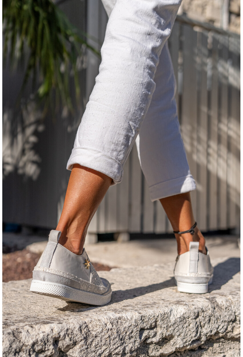 Guki35 Kadın Ekru Günlük Rahat Vegan Faith Sneaker Gk-Orionis036