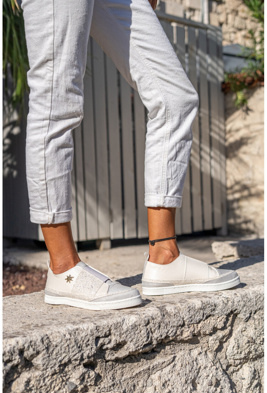 Guki35 Kadın Ekru Günlük Rahat Vegan Faith Sneaker Gk-Orionis036