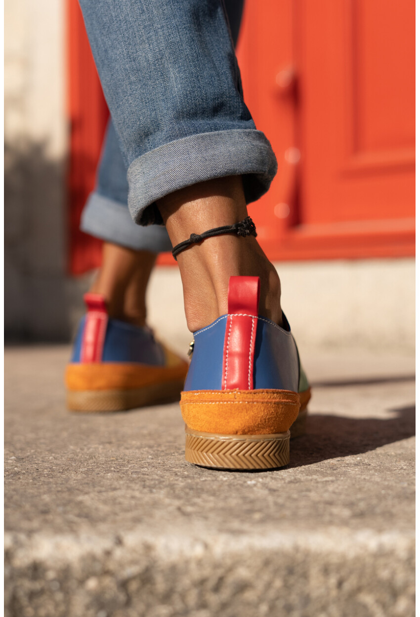 Guki35 Kadın Multi Günlük Rahat Vegan Smile Sneaker Gk-Orionis037