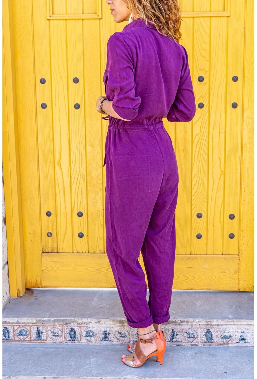 Womens Plum Airobin Pocket Safari Overalls BST3164
