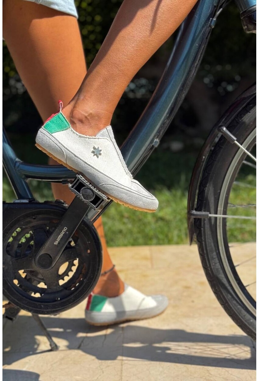 Guki35 Kadın Beyaz Günlük Rahat Vegan Soulmate Sneaker