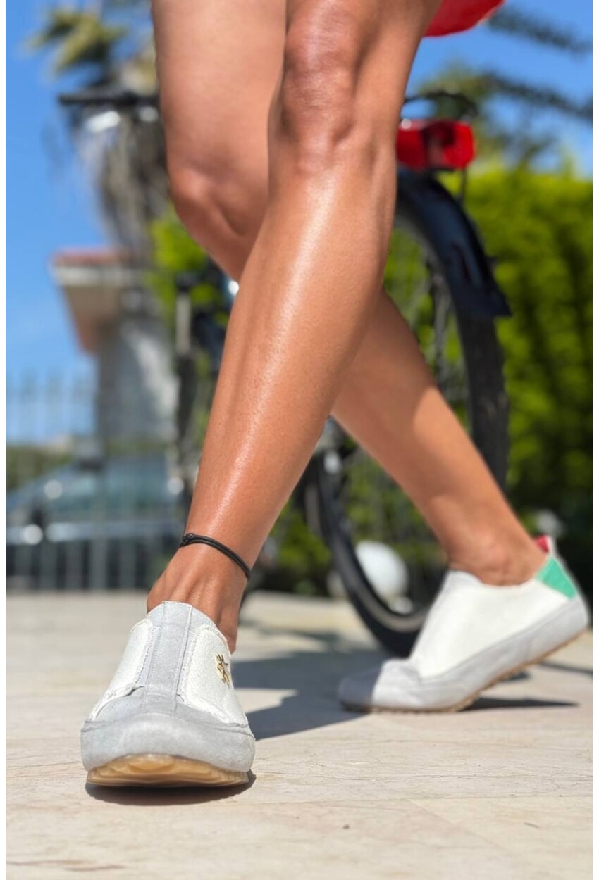 Guki35 Kadın Beyaz Günlük Rahat Vegan Soulmate Sneaker