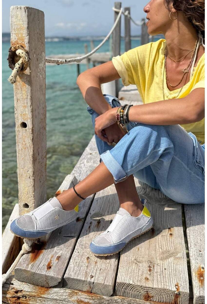 Guki35 Kadın Gri Günlük Rahat Vegan Live Sneaker