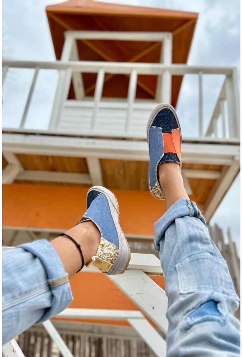 Guki35 Kadın Multi Günlük Rahat Vegan Precious Sneaker
