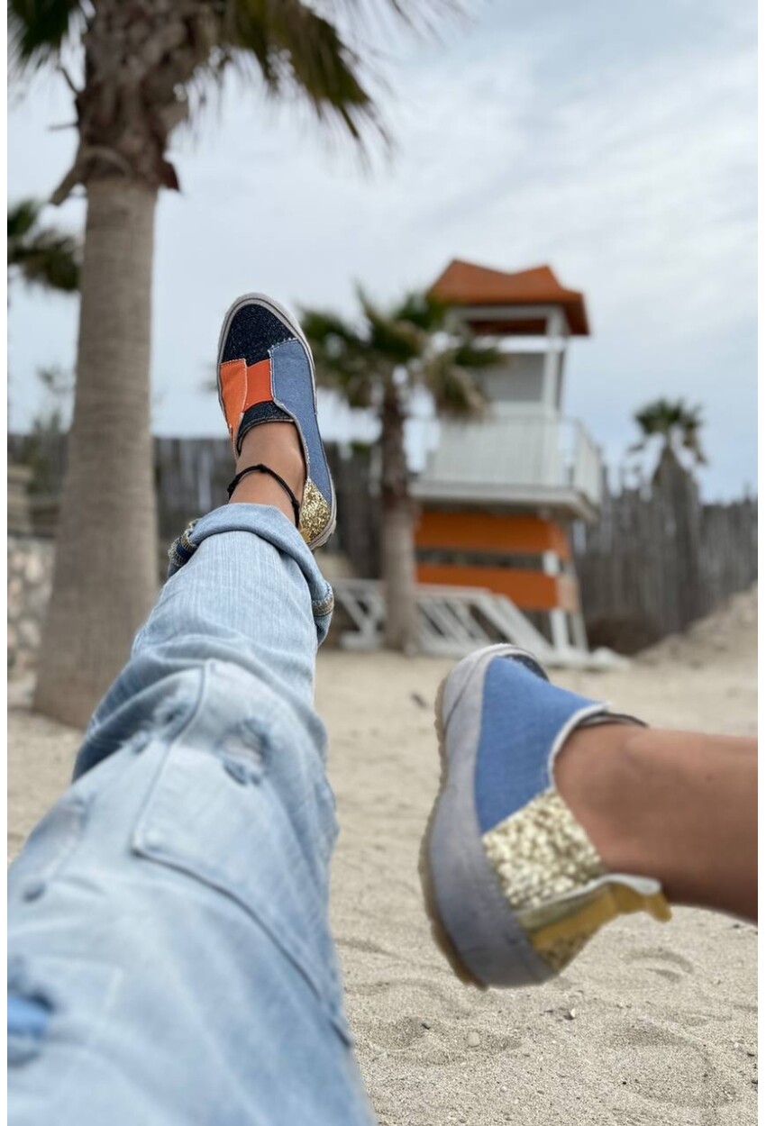 Guki35 Kadın Multi Günlük Rahat Vegan Precious Sneaker