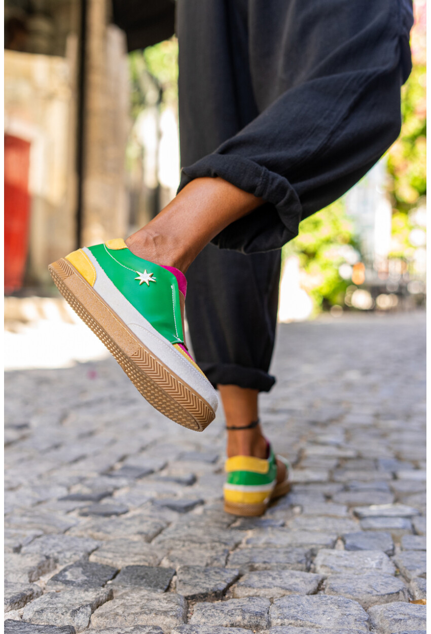 Guki35 Kadın Multi Günlük Rahat Vegan Courage Sneaker Gk-Spica054