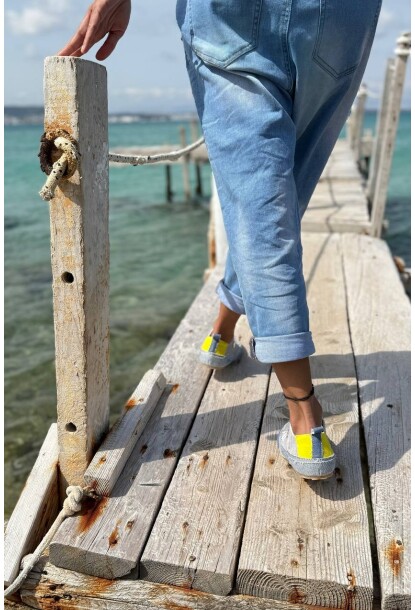 Guki35 Kadın Gri Günlük Rahat Vegan Live Sneaker