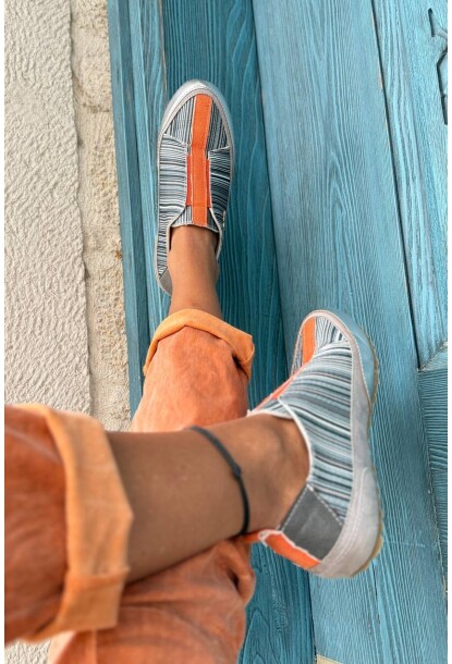 Guki35 Kadın Gri Günlük Rahat Vegan Miracle Sneaker