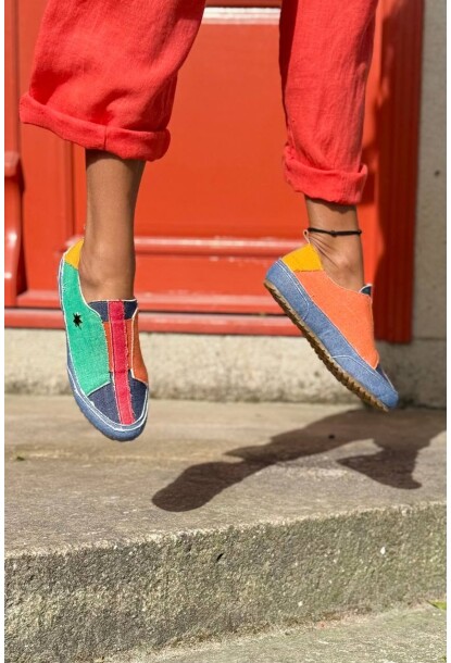 Guki35 Kadın Multi Günlük Rahat Vegan Lucky Sneaker