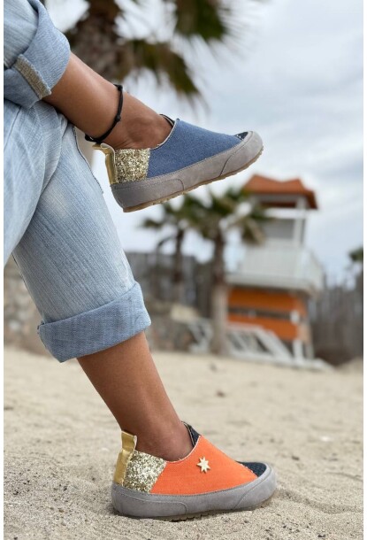 Guki35 Kadın Multi Günlük Rahat Vegan Precious Sneaker