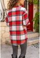 Womens Red Lumberjack Thick Jacket Shirt GK-AYN1799