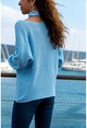 Womens Blue Sweater GK-CCK13077