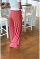 Womens Coral Crepe Loose Trousers BST30k2329