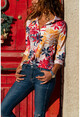 Womens Multi-Floral Shirt BST30kT4011-1750