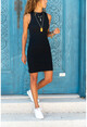 Kadın Siyah Halter Elbise GK-CCK60007