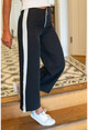 Kadın Siyah Yanı Şeritli Pantolon BST30k2131