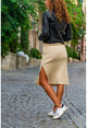 Womens Stone Slit Knitwear Pencil Skirt GK-CCK13046