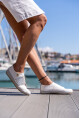 Guki35 Kadın Beyaz Günlük Rahat Vegan Good View Sneaker Gk-Orionis011