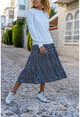 Womens White Bottom Klosh Skirt Top Sweatshirt Dress GK-TD2015