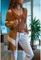 Womens Camel Knitwear Cardigan GK-CCK16005