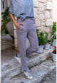 Womens Powder Waist Elastic Pocket Loose Wool Sweatpants GK-BST2989